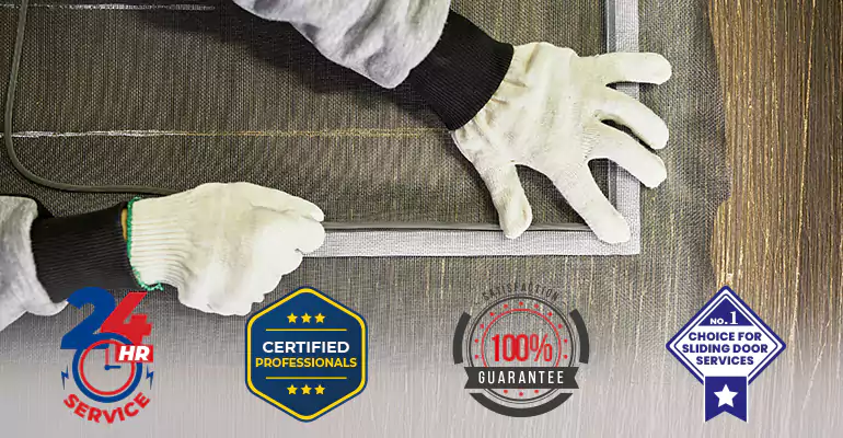Commercial Mesh Door Repair in Wellington