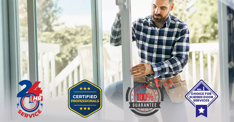 Leaking Sliding Glass Door Repair in Wellington