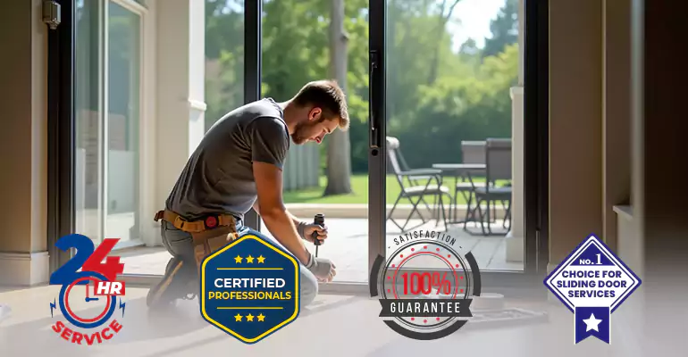 Sliding Door Strike Plate Repair in Wellington