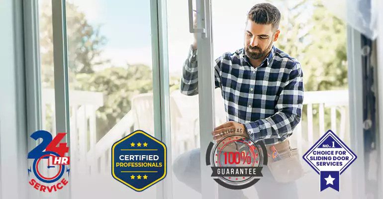 Residential Impact Sliding Glass Door Repair in Wellington
