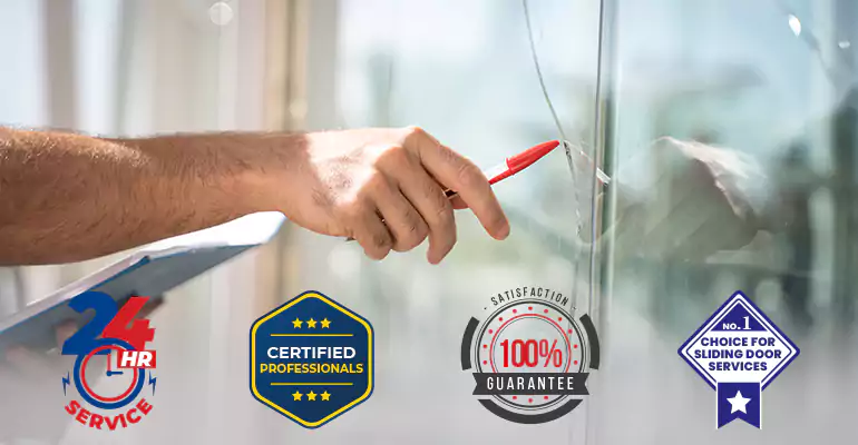 Sliding Glass Door Track Repair in Wellington