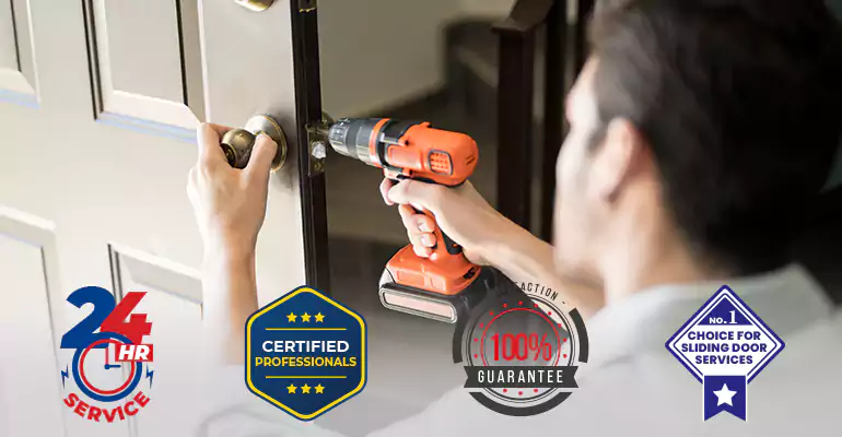 Sliding Wood Door Repair in Wellington