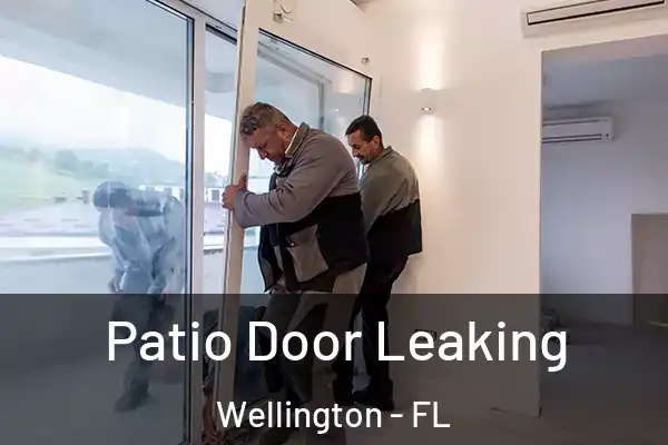 Patio Door Leaking Wellington - FL